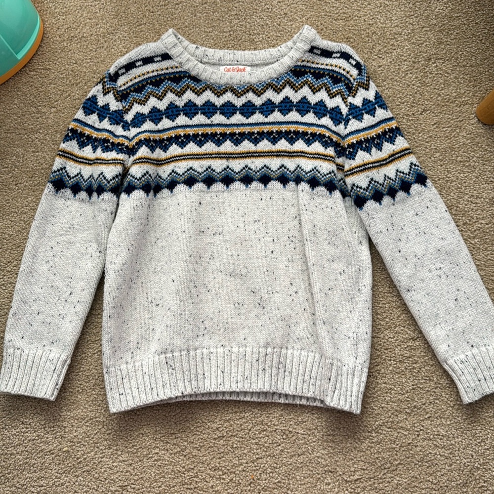 Fair Isle Sweater - size 5